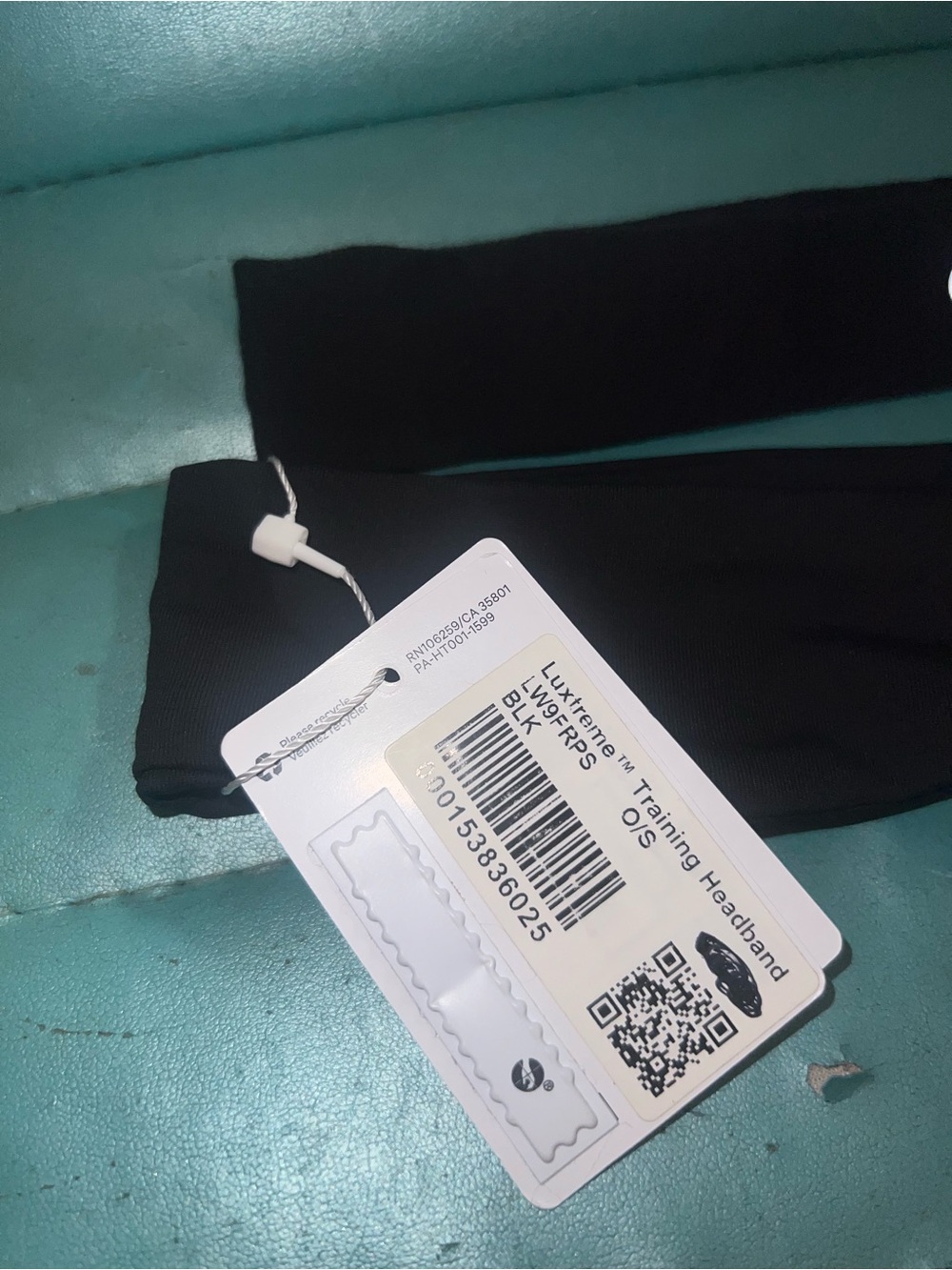 Lululemon Black Logo Headband Set - Picture 2 of 5